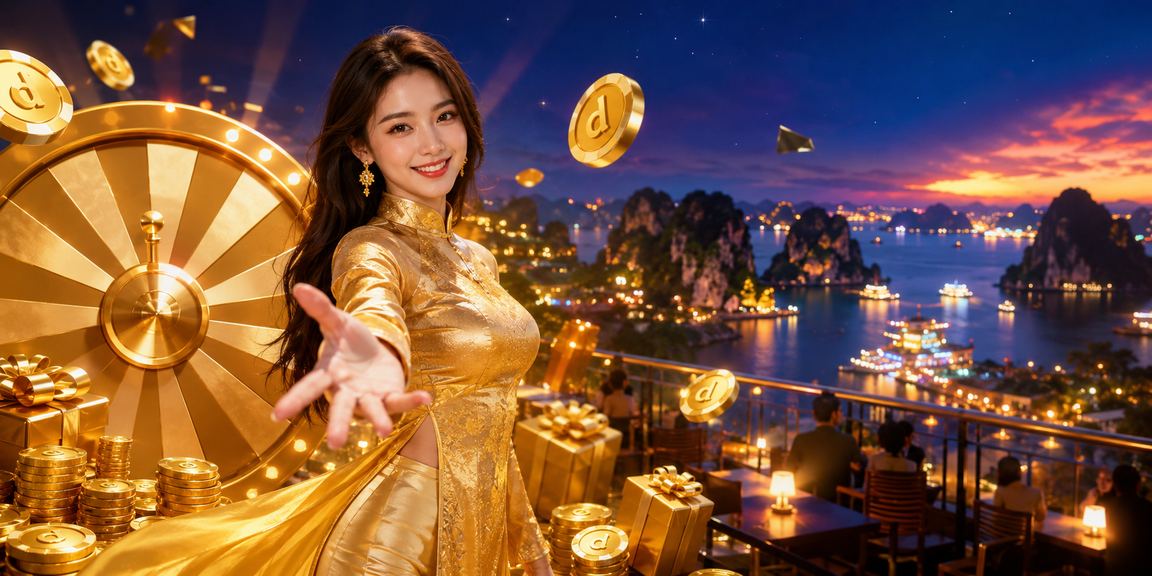 Người chơi mặc áo dài tại Hạ Long Bay trải nghiệm roulette trực tuyến trên thiết bị di động
